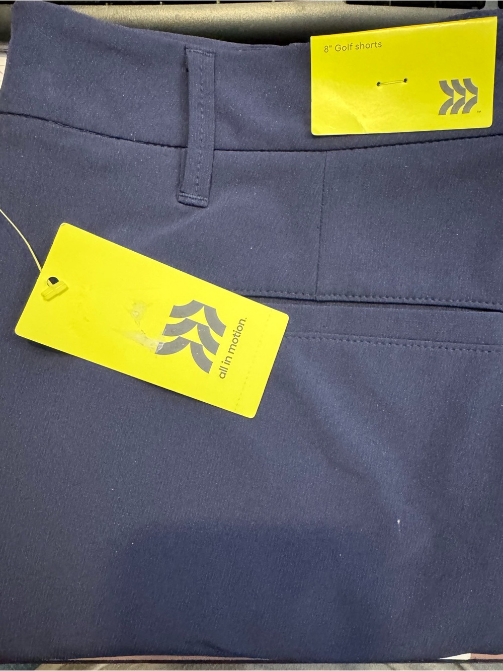 all in motion Navy Performance Golf Shorts